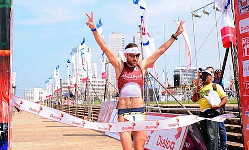 Al Sultan, Zelenkova, győzelem, Sri Lanka, 70.3, triatlon, Ironman