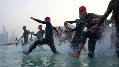 Balatonman Füred 2014 középtávú triatlon OB