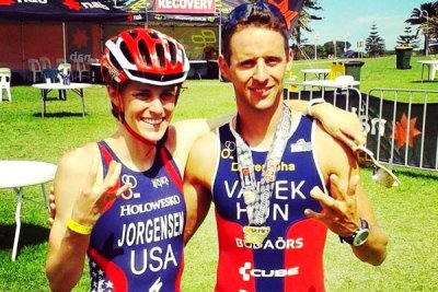 Vanek Ákos megnyerte a Wollongong Sprint Triatlon versenyt