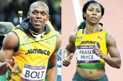 Bolt és Fraser-Pryce - mindketten Jamaikaiak