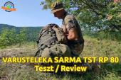 Varusteleka Sarma TST RP80 military and bushcraft backpack review